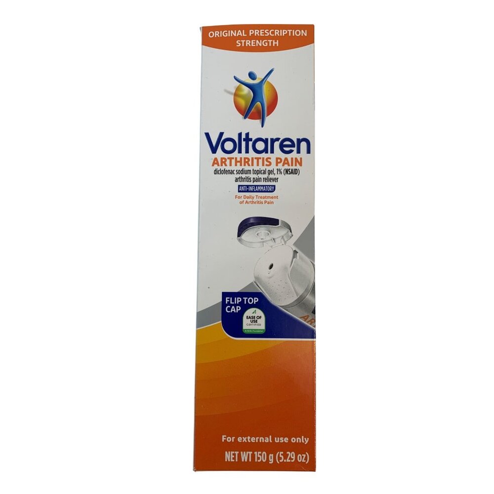 Large 150g Voltaren Arthritis Pain Relief Gel NSAID Flip Top Cap No Prescription